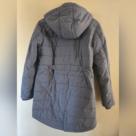 Carhartt, Women’s Utility Coat Hooded Jacket, Blue/Grey, Size Medium - Picture 3 of 12